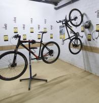 Zona per guardar bicicletes Hotel Gran Garbí