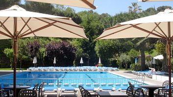 Terrace at the Gran Garbí Hotel
