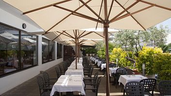 Terrace of the Gran Garbí Restaurant