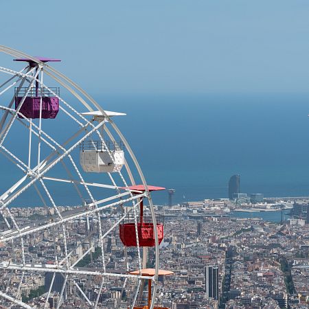 Tibidabo avec la famille