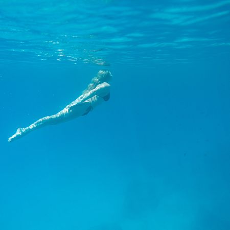 Open water swimming